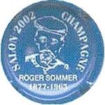 Capsule SALON 2002 CHAMPAGNE ROGER SOMMER 1877-1963 Charleville Salon collectionnite 2002 833