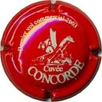 Capsule Dernier vol commercial 2003 Cuvée CONCORDE Inconnue267 1439